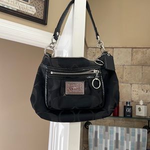 Small coach purse used